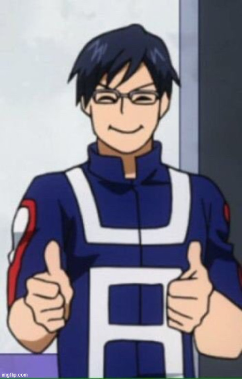 image tagged in iida thumbs up | made w/ Imgflip meme maker