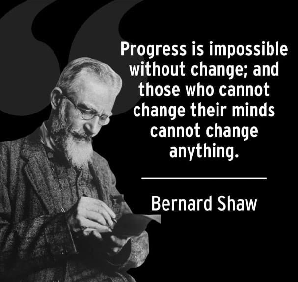 Bernard Shaw quote Blank Meme Template