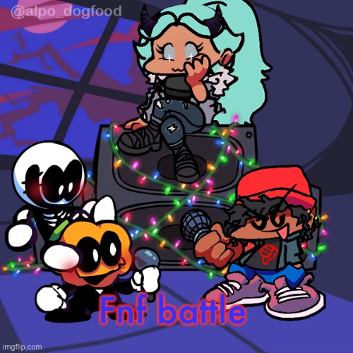 No title | Fnf battle | image tagged in yeeee | made w/ Imgflip meme maker