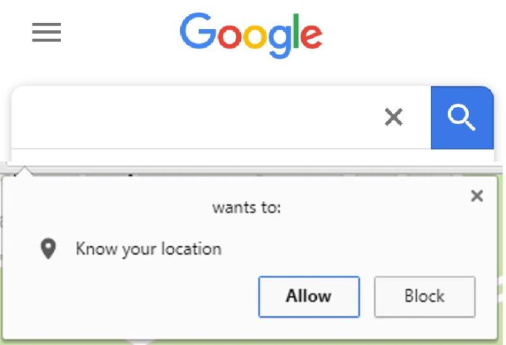 google wants to know your location WIDE Blank Meme Template