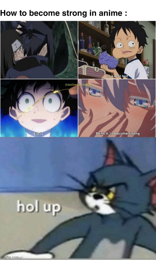 hol up | image tagged in hol up,anime | made w/ Imgflip meme maker