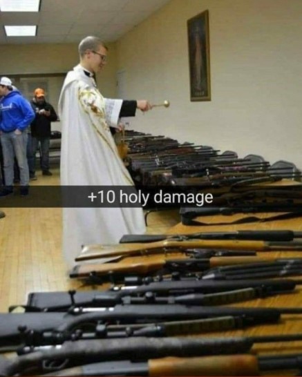 +10 Holy Damage Blank Meme Template