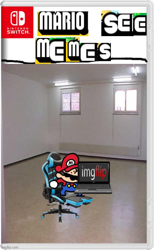 Mario see memes | image tagged in nintendo switch,mario,memes,imgflip | made w/ Imgflip meme maker