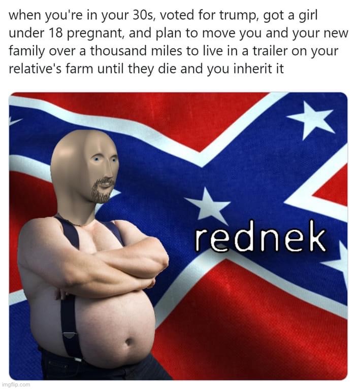 I’m from the South and it really do be like that | image tagged in meme man,repost,redneck,rednecks,south,confederate flag | made w/ Imgflip meme maker