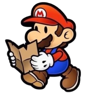 Mario walking Blank Meme Template