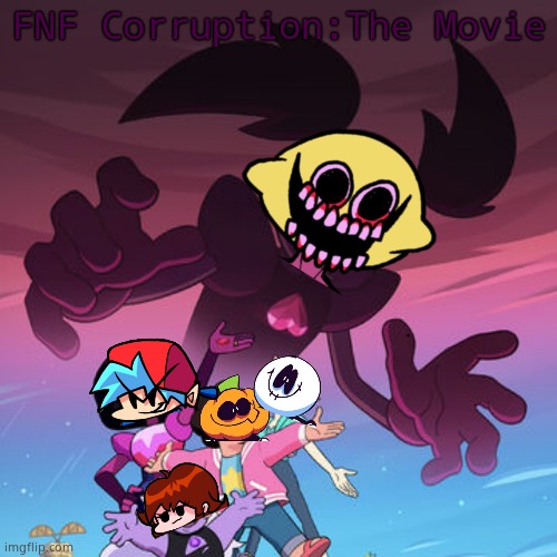 Steven Universe the Movie Poster | FNF Corruption:The Movie | image tagged in steven universe the movie poster,spooky month,friday night funkin,movie poster | made w/ Imgflip meme maker