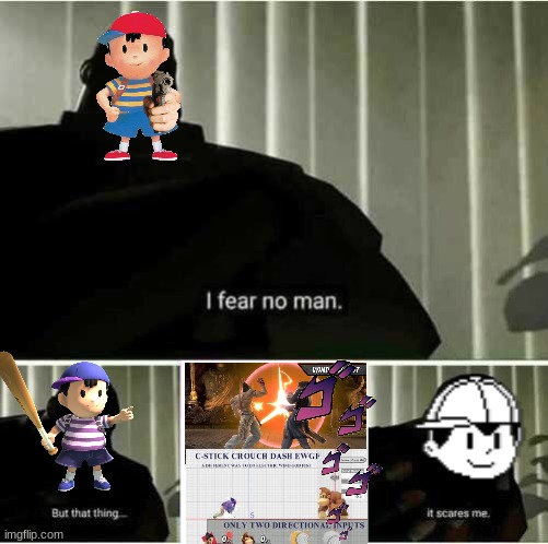 no captions needed | image tagged in i fear no man | made w/ Imgflip meme maker