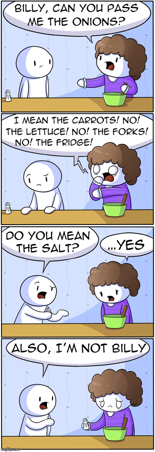 Pass the salt | image tagged in theodd1sout,comics/cartoons,comics,comic,kitchen,salt | made w/ Imgflip meme maker