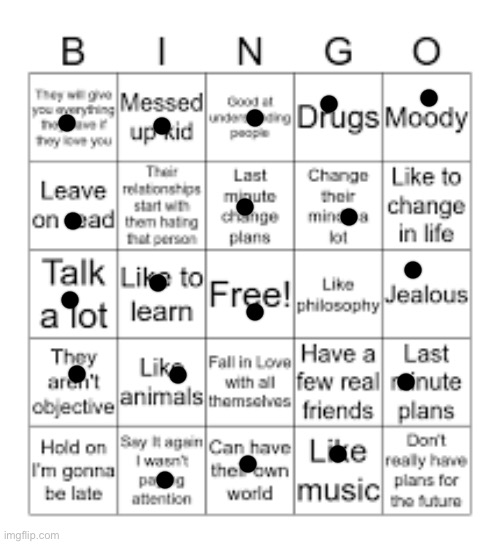 gemini bingo card | image tagged in gemini bingo card | made w/ Imgflip meme maker