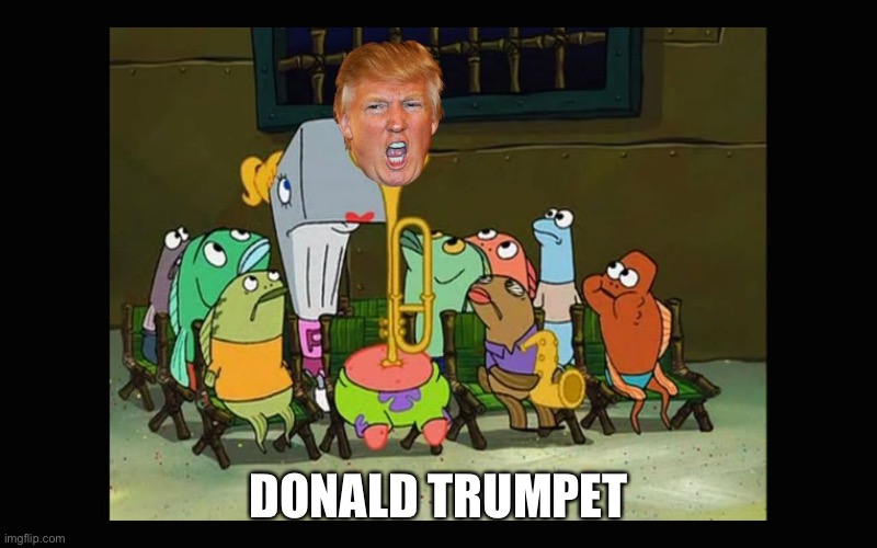 DONALD TRUMPET | DONALD TRUMPET | image tagged in donald trumpet | made w/ Imgflip meme maker