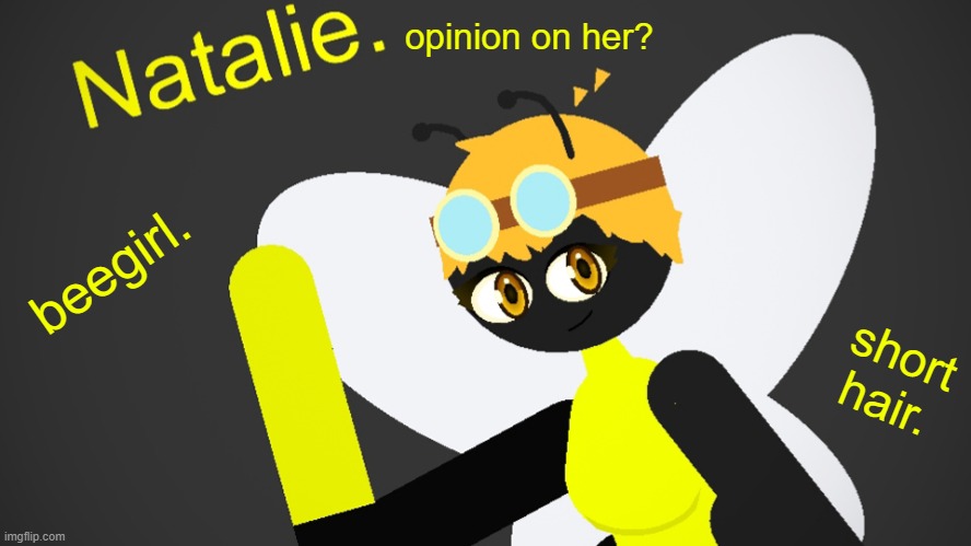 opinion on her? beegirl. short hair. | made w/ Imgflip meme maker