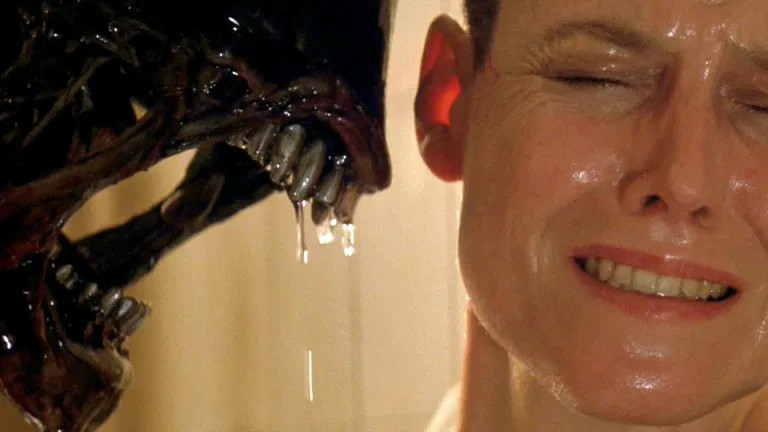 Alien 3 Shouting at Ripley Blank Meme Template
