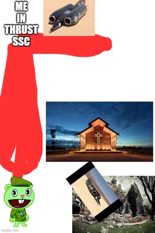 Blank White Template | ME IN THRUST SSC | image tagged in blank white template | made w/ Imgflip meme maker