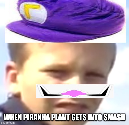 hfghdjghfdlsk | WHEN PIRANHA PLANT GETS INTO SMASH | image tagged in chad mad | made w/ Imgflip meme maker