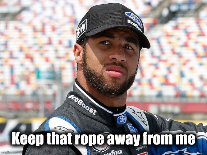 Bubba Wallace Mug | Keep that rope away from me | image tagged in bubba wallace mug | made w/ Imgflip meme maker