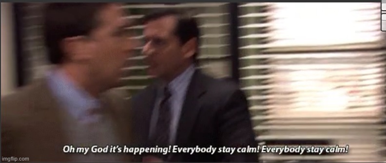 Oh my god it’s happening | image tagged in oh my god it s happening | made w/ Imgflip meme maker