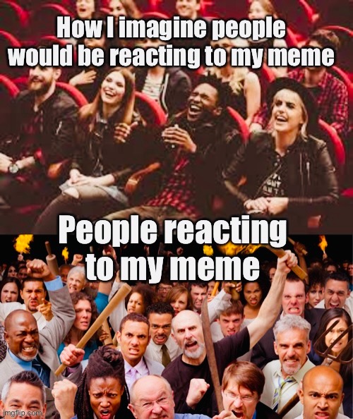 My boring memes sometimes | image tagged in meme reaction | made w/ Imgflip meme maker