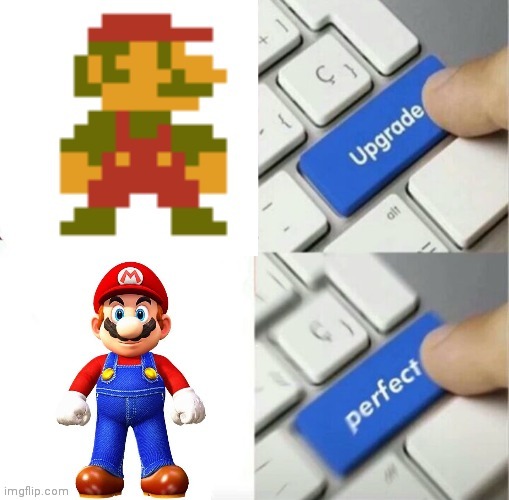 image tagged in mario | made w/ Imgflip meme maker