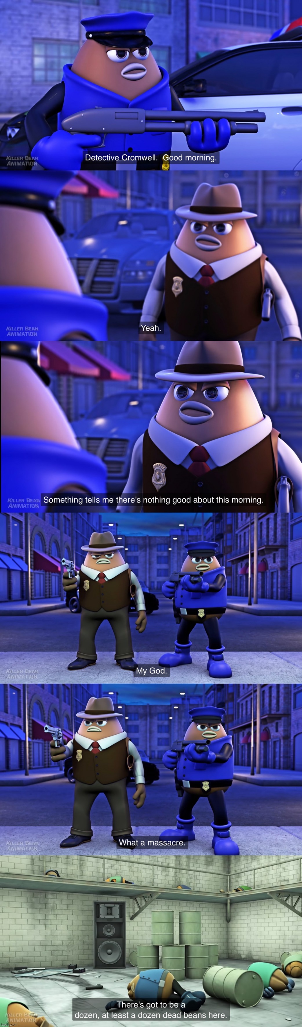 Killer Bean massacre | image tagged in killer bean massacre | made w/ Imgflip meme maker