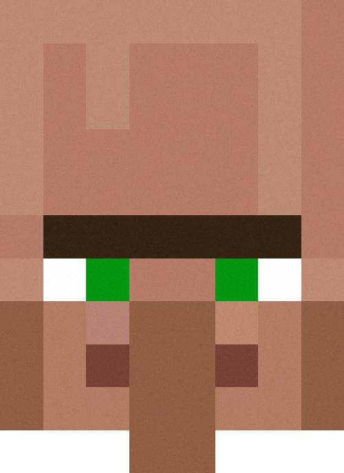 High Quality villager face Blank Meme Template