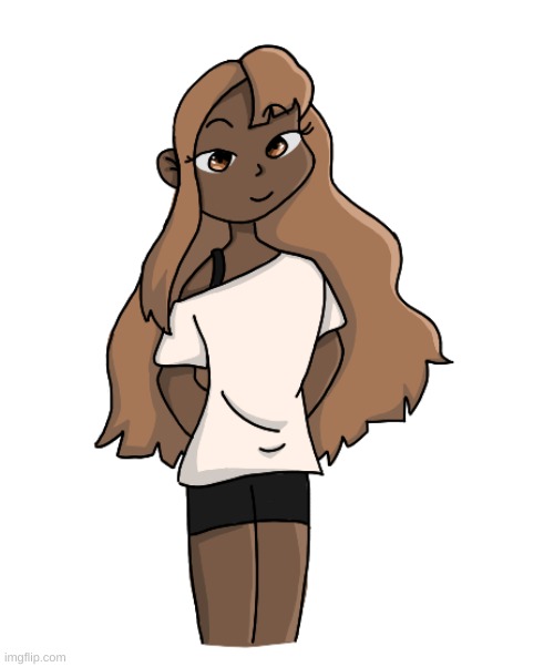 collab with my sister, I digitally drew it | made w/ Imgflip meme maker