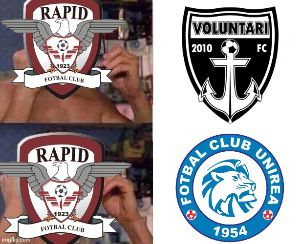 Rapid Bucharest 0-1 Voluntari | image tagged in spiderman glasses,rapid,voluntari,funny,memes,futbol | made w/ Imgflip meme maker