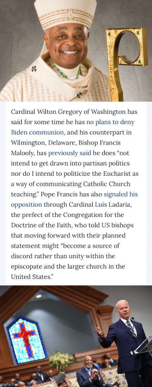 “Catholics” want to deny America’s second Catholic President communion? Can’t make it up, folks! | made w/ Imgflip meme maker