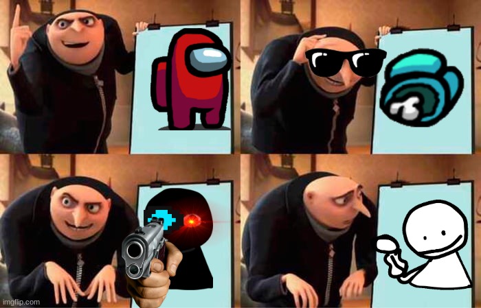 And here is said meme template., Gru's Plan