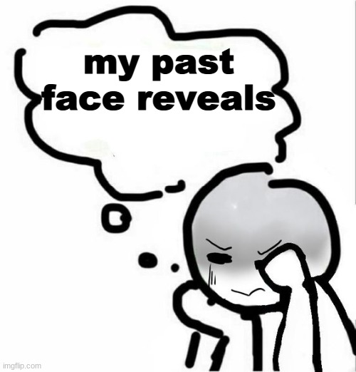Disgust blank template | my past face reveals | image tagged in disgust blank template | made w/ Imgflip meme maker