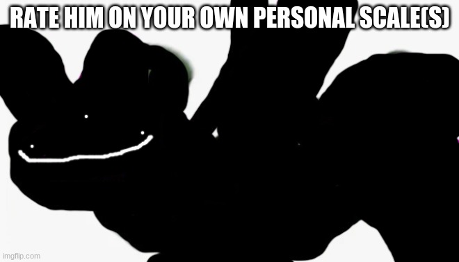 doesnt matter what scale | RATE HIM ON YOUR OWN PERSONAL SCALE(S) | image tagged in idiot punch remastered | made w/ Imgflip meme maker