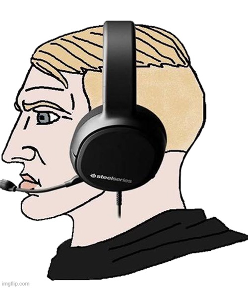 Yes Chad headphones blank | image tagged in yes chad headphones blank | made w/ Imgflip meme maker