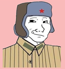 Smug Commie Wojak Blank Meme Template