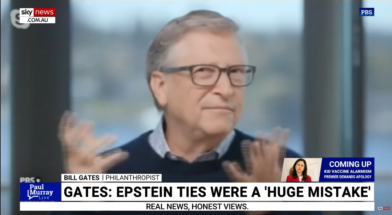 High Quality bill gates epstein Blank Meme Template