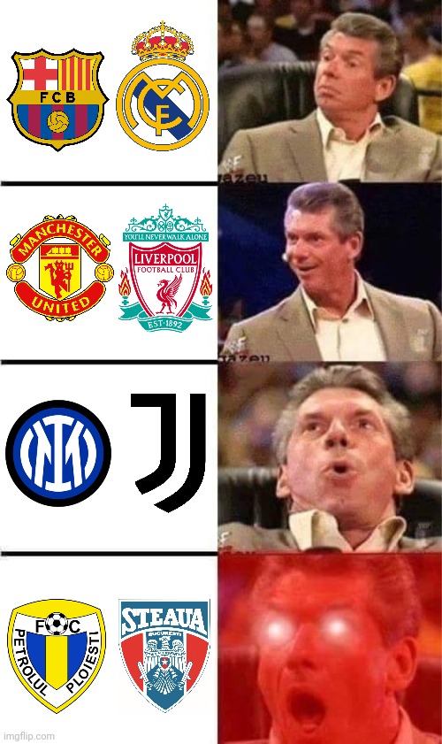 24 october <3 | image tagged in barcelona,real madrid,manchester united,liverpool,petrolul,steaua | made w/ Imgflip meme maker
