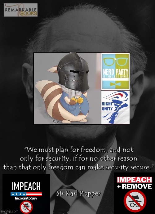 As National Security Advisor, I agree. Plan for freedom. Only freedom can make security secure. | image tagged in impeach,the,incognito,guy,impeach ig,october election | made w/ Imgflip meme maker