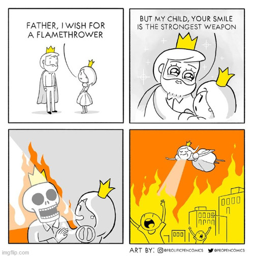 Step 1 on how to destroy your empire! | image tagged in memes,funny,comics,smile,kingdom,lol | made w/ Imgflip meme maker