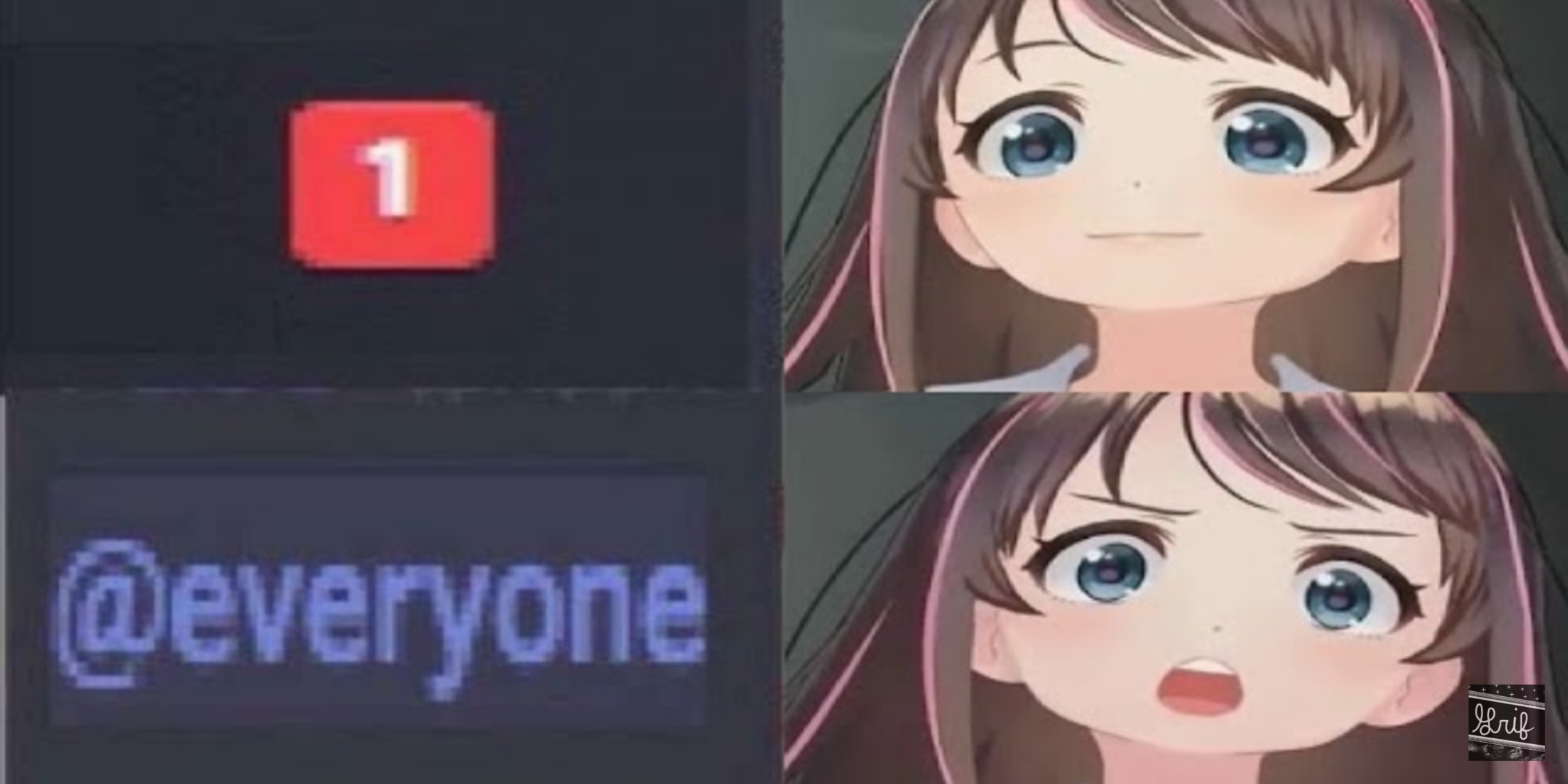 High Quality Discord Anime Blank Meme Template