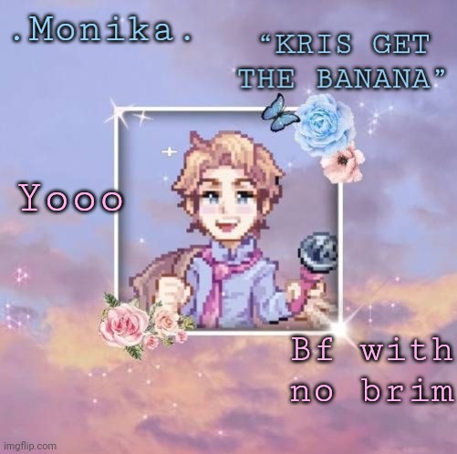 Senpai edit :> | Yooo; Bf with no brim | image tagged in senpai edit | made w/ Imgflip meme maker