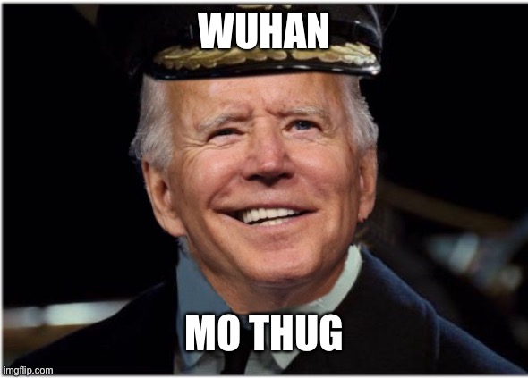 WUHAN MO THUG | image tagged in captain crook | made w/ Imgflip meme maker