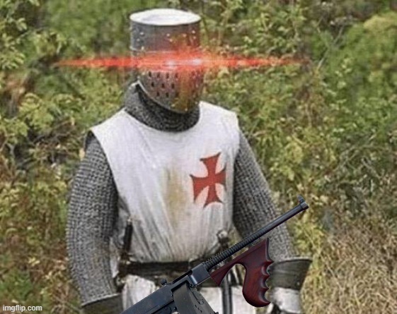 Growing Stronger Crusader | image tagged in growing stronger crusader | made w/ Imgflip meme maker