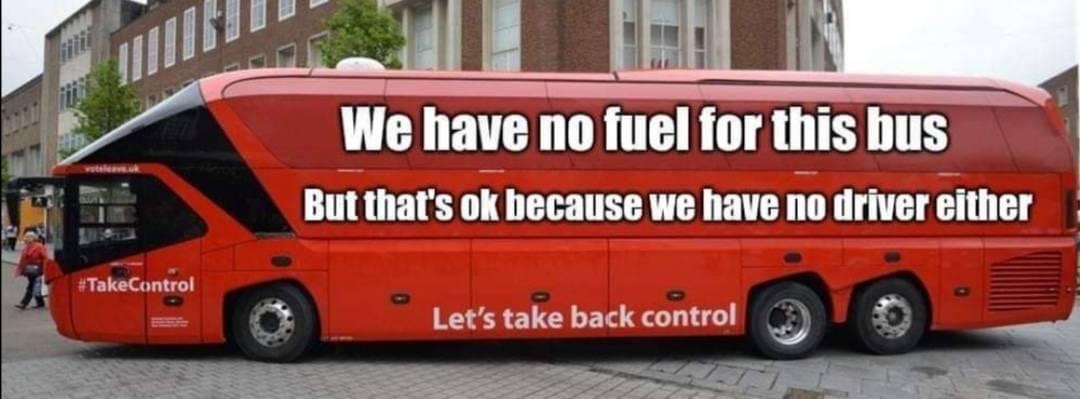 Red Bus Big Fuss Blank Meme Template
