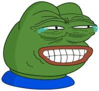 High Quality Smile PEPE Blank Meme Template