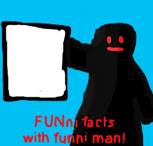 High Quality FUNni facts with funni man remastered Blank Meme Template