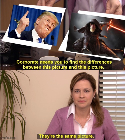 Zuì Quán | image tagged in they're the same picture,donald trump the clown,did you hear the tragedy of darth plagueis the wise | made w/ Imgflip meme maker
