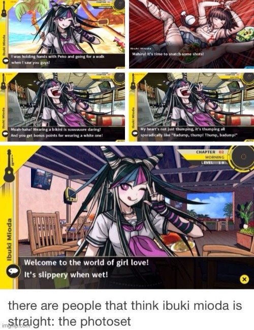 Ibuki is not straight | made w/ Imgflip meme maker