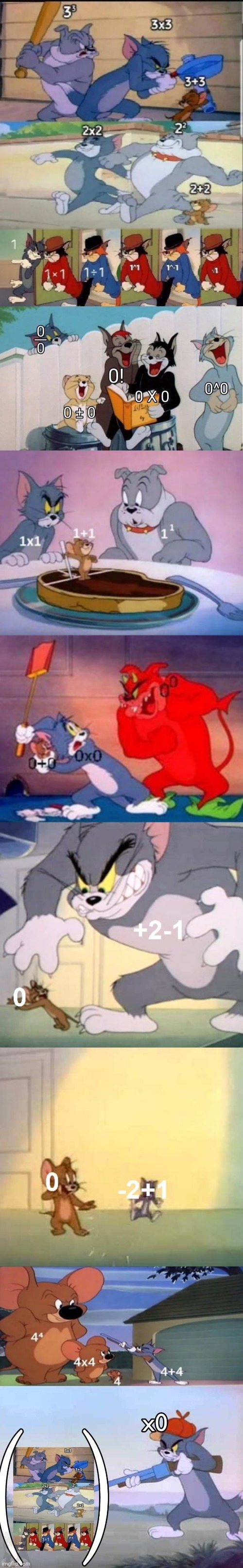 (OLD MEME) Math portrayed by Tom And Jerry (also Baldi's favourite cartoon) | image tagged in tom and jerry,tom and jerry meme,math,maths,mathematics,portrayed by | made w/ Imgflip meme maker