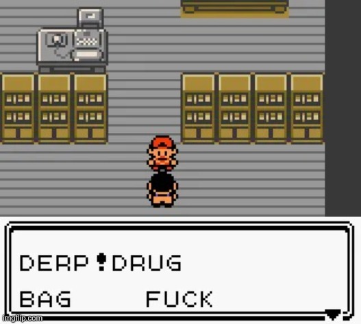 Drug Bag! FUCK! | image tagged in engrish tourettes | made w/ Imgflip meme maker