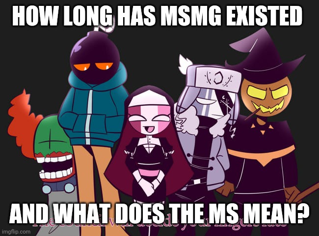 The council will decide your fingers fate | HOW LONG HAS MSMG EXISTED; AND WHAT DOES THE MS MEAN? | image tagged in the council will decide your fingers fate | made w/ Imgflip meme maker