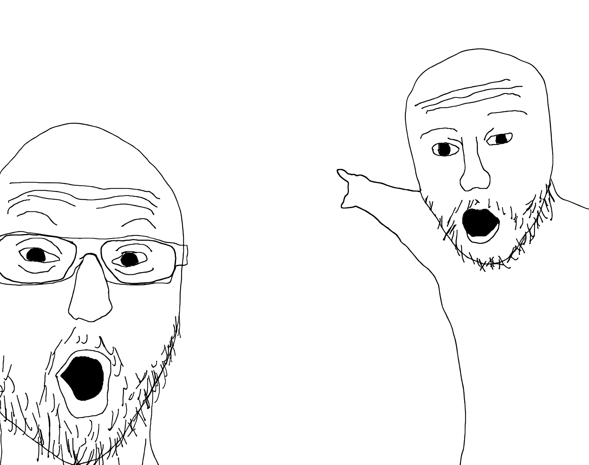Soyjack meme
