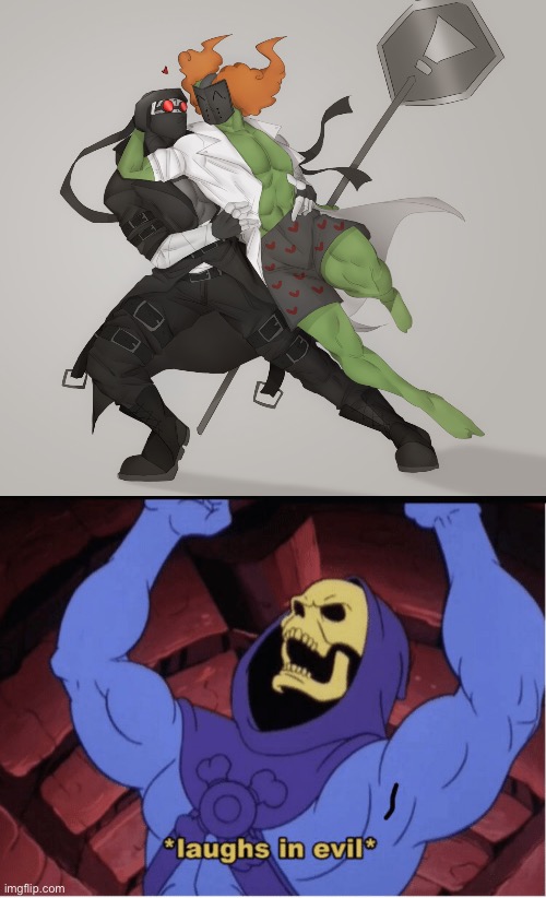 image tagged in laughs in evil | made w/ Imgflip meme maker